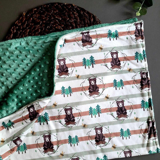 Forest Bear Blanket