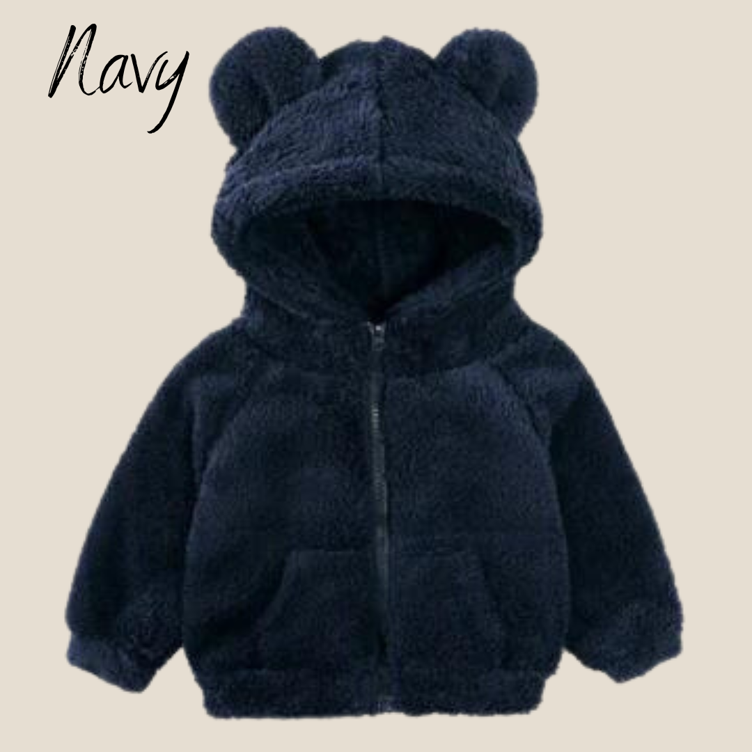 Navy Bear Hoody