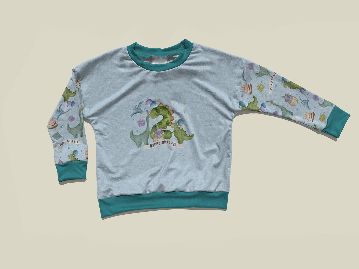 1st 2nd 3rd Dinosaur Birthday Jumpers & Hoodies