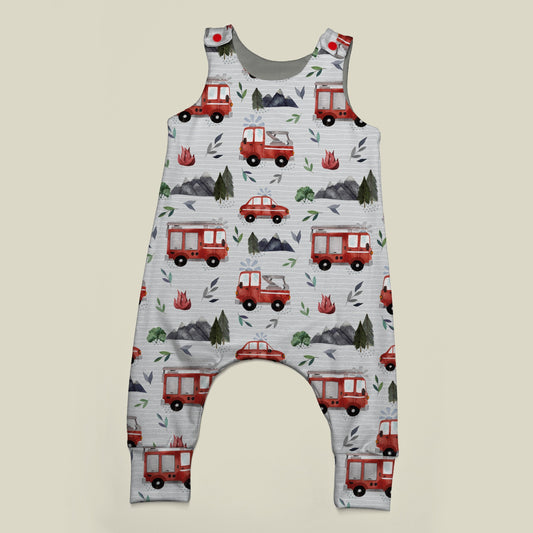 Emergency / Fire Engine Romper