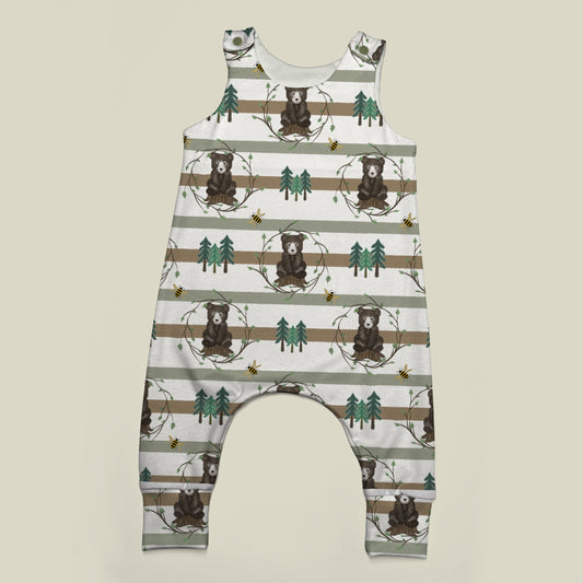 Forest Bear Romper