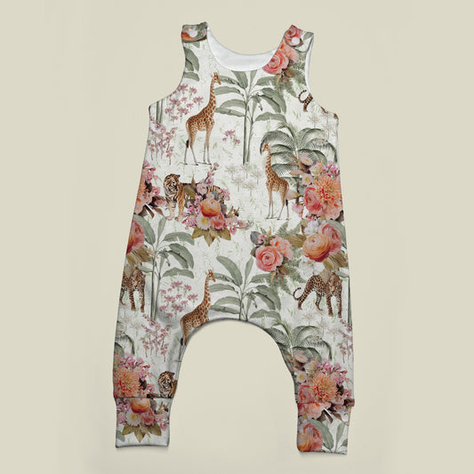 Safari Rose Romper