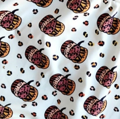 Sale Leopard Print Pumpkins - Rompers, Leggings & Dresses