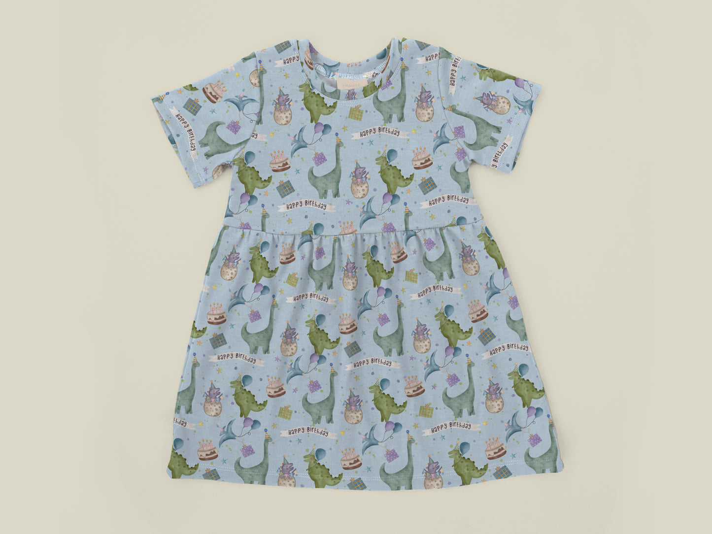 Dinosaur Birthday Dress